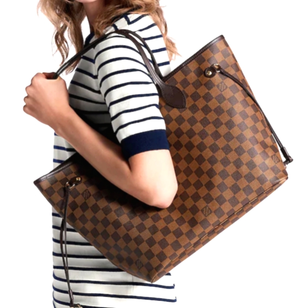 Louis Vuitton Neverfull Tote Damier Ebene MM